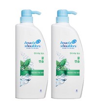 헤드앤숄더 쿨 멘솔 컨디셔닝 린스, 2개, 550ml