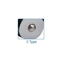 해안 A/C/D 경도 시험기 타이어 플라스틱 고무 테스트 도구 디지털 경도계 LCD 디스플레이 0-100HA (배터리 없음), C