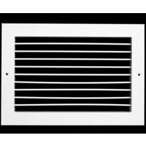 알루미늄 조절 가능한 반환/공급 HVAC 에어 그릴 - 풀 컨트롤 (너비 61cm x 높이 61cm), 12 x 8