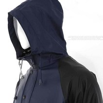 골프레인슈트 방품 방수 비옷 골프레인자켓 어두운색, 상품선택, L