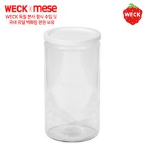 PE weck [메세몰] 시리즈 독일 웩 밀폐용기 유리용기+PE마개 세트상품, PE-974, 1개