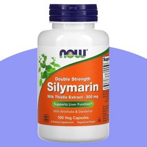 나우 푸드 밀크씨슬 실리마린 엉겅퀴 민들레뿌리 추출물 300mg 100 베지캡슐