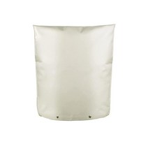역류 방지 보호 너비 76.2cm(30인치) x 높이 66.4cm(26인치) 겨울 커버 단열 파우치 파이프 동결 워터 스프링클러 밸브 박스 및 컨트롤러용 (너비 40.6cm(16인, 16Wx20H_White