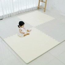 퍼즐매트 강아지 아기 바닥 유아 놀이방 두꺼운 층간소음 어린이집 아기방 50x50cm, 핑크