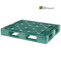 프라스틱 파렛트 수출용 경량용 중량용파렛트 지게차 핸드카, 08경량용1200x1000x150녹색 11k