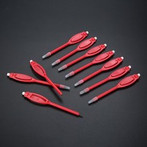 10pcs 플라스틱 골프 득점 펜 연필 클립 점수 카드 리드 득점 골퍼 액세서리 녹음 점수 도구 지우개와 골프 펜, 분홍