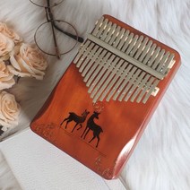 Kalimba 17 Keys 악기 엄지 손가락 피아노 액세서리 마호가니 우드 어쿠스틱 아프리카 Mbira Creative Mus, 09 I