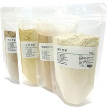 고삼가루 백지 백봉령 율루 가루 분말 천연 팩, 고삼50g+백지50g+백봉령50g+율무50g