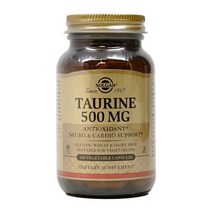솔가 타우린 500mg 베지터블 캡슐 글루텐 프리 비건, 100개입, 1개
