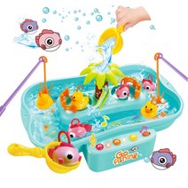 집중력향상 미니폭포 낚시놀이 장난감 유아낚시 손자선물 낚시교구 두돌아기 손주선물