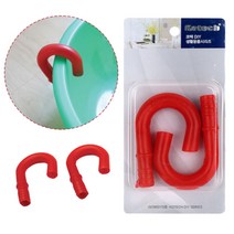 호스 물받이 고리 2P 연결 걸이 물 호수 세차 청소