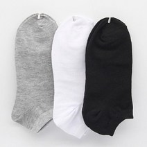 여성 패션 캐주얼 발목 양말 무지 5켤레 묶음