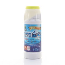 산도깨비 베이킹소다 용기 500g /천연 베이킹소다/과일채소/설거지/주방용실청소/탈취/세탁