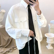 스트릿 패션 셔츠 기획전 - 테크웨어 에스닉 타이다이 패턴 스트라이프 체인 호피 베이직 체크 그라데이션 포켓 남방