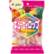 부르봉 큐비롭 후르츠캔디 10봉 1세트 JK global 안심배송