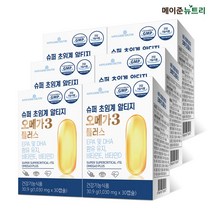 [메이준뉴트리] 슈퍼 초임계 알티지오메가3 플러스, 6박스