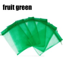 20/50/100PCS 포도 과일 보호 가방 정원 메쉬 농업 과수원 해충 제어 버드 그물 야채, Fruit green_20 x 30 cm(20PCS)