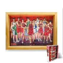 100피스 글래스퍼즐 슬램덩크 인터하이스쿨 액자포함, 색상, 퍼즐/블럭 조각 수