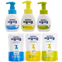 [미르]크리넥스 마이크로버블 버블버블 핸드워시 미세먼제까지 깨끗하게 손세정제 클린파우더 레몬허브 힐, 크리넥스 버블버블핸드워시 본품250ml 레몬허브