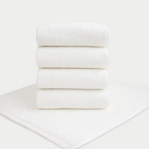 송월 프리미엄 호텔수건 타르트 [40수 210g 고중량], 10장, 소프트 화이트