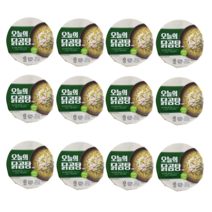 오늘의 닭곰탕라면 159g x 12개 단백질13g함유 운동 헬스간식 사무실 탕비실야식, 1개