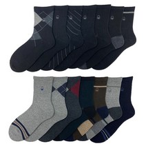 베네통 캐주얼 양말 7족 남자 데일리 검정 정장 중목 장목 양말 패션양말