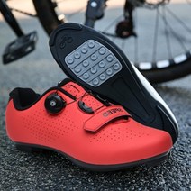 오토바이부츠 바이크 라이딩신발 사이클링 스니커즈 MTB 자전거 신발 남성 스포츠 산악 부츠 스피드 레이싱 여성, Red rubber+41