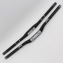 카본핸들바 뉴 산악 자전거 매트 UD 전체 탄소 섬유 핸들 바 플랫 라이즈 MTB 31.8*600-760mm 핸들바, [02] Flat 31.8x620mm