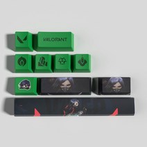 커스텀키캡 gmk 스타일 체리 키캡 Valorant-키캡 페이드 OEM 프로필 10 키 PBT 염료 서브, [05] viper, 한개옵션2, 한개옵션1