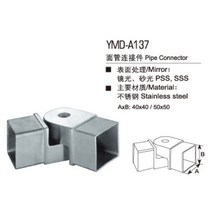 계단리프트 전동 카트 304 스테인레스 스틸 계단 난간 유니버설 조인트 풀 라운드 파이프 씰링 커버 난간 연결 액세서리, 138