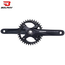 자전거 크랭크암 bolany 크랭크 셋 104bcd 중공 크랭크 mtb 크랭크 셋 170mm 통합 크랭크 체인 링 36t with bottom round hole 크랭크셋, bb91(전용)
