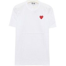 꼼데가르송 국내배송)꼼데가르송 P1T108 WHITE 반팔 티셔츠