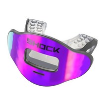 Shock Doctor 정품 직구 MAX Air Flow 크롬 프린트 블랙 카드 OSFA, Purple