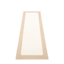 파펠리나 러그 여름 거실 사계절 먼지없는 카페트 러그 일다 베이지 70 x 240 cm