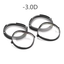 myopia anti blue 안경 렌즈 삽입 vr 처방 렌즈 oculus quest 2, -삼