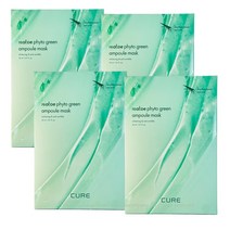 김정문알로에 라센스 로에 큐어 리알로에 피토 그린 앰플 마스크 [필미엄컴퍼니], 4BOX