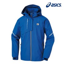 [아식스(ASICS)] 아식스 소프트쉘 자켓 블루 바람막이자켓 등산자켓