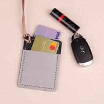 [레더키트]가죽공예DIY키트 목걸이 카드지갑 만들기 10세트 천연사피아노 랜덤색-취미 방과후 복지센터 수업재료, 사피아노(목걸이)/랜덤색