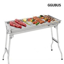 꾸버스 스탠다드 바베큐그릴 가방 SET 접이식 석쇠 야외 캠핑 숯불