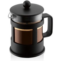 보덤 1784-01 케냐 프렌치 프레스 플런저 커피 메이커 블랙 4 컵 0.5L 유럽 Bodum Kenya French Press Plunger coffee maker Black