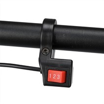 전기 자전거 오토바이 전자 스쿠터 스위치 용 3단 변속 스위치 22mm