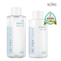 싸이닉 더 심플 대용량 토너 300ml+ 로션 260ml, 1세트