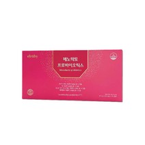 박미선 유산균 갱년기 yt1 엘루비 메노락토 프로바이오틱스 90캡슐 3개월