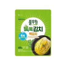 풀무원 집밥 톡톡 백김치 (400gX2팩) 김장 친정엄마 김치찜 찌개 캠핑 자취, 1개