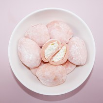 소부당 찹쌀떡 복숭아 복떵이떡 12개(개당40g)/개별포장 선물용 국내산 찹쌀