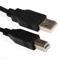 NEXi USB 프린터 케이블 연결선 캐논 삼성 HP 브라더 복합기, 60cm, 1개