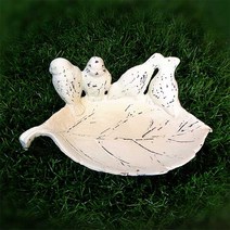 산 새모이그릇 나뭇잎 KS14418