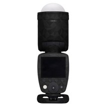 저무리 Profoto A1X / A10 오프 카메라 키트 플래시 데칼 스킨 스피드 라이트 프로텍터 워프 커버 Air Remote TTL 필름 스티커, 03 Matte Black