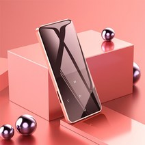 무손실 음원 하이파이 플레이어 iqq x23 터치 스크린 16gb mp3 지원 블루투스 및 스피커 휴대용 워크맨 fm라디오 메탈 바디 음악, x2로즈 골드, 씨엔, 32GB