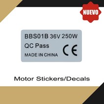 전기자전거 부품 bafang 중반 드라이브 모터 용 36v 250w 스티커 bbshd bbs dirve ebike 모터 용 변환 키트 스티커